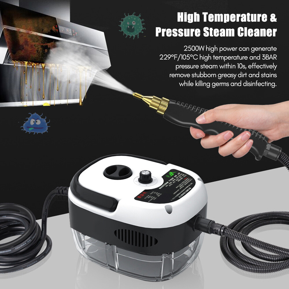 Handheld High Temp Steam Cleaner High Pressure Household Cleaning Machine 2500W
