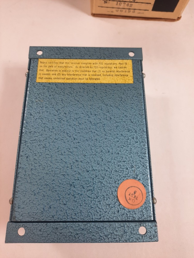 Vtg Napcon 3 Security System Component Model R-1