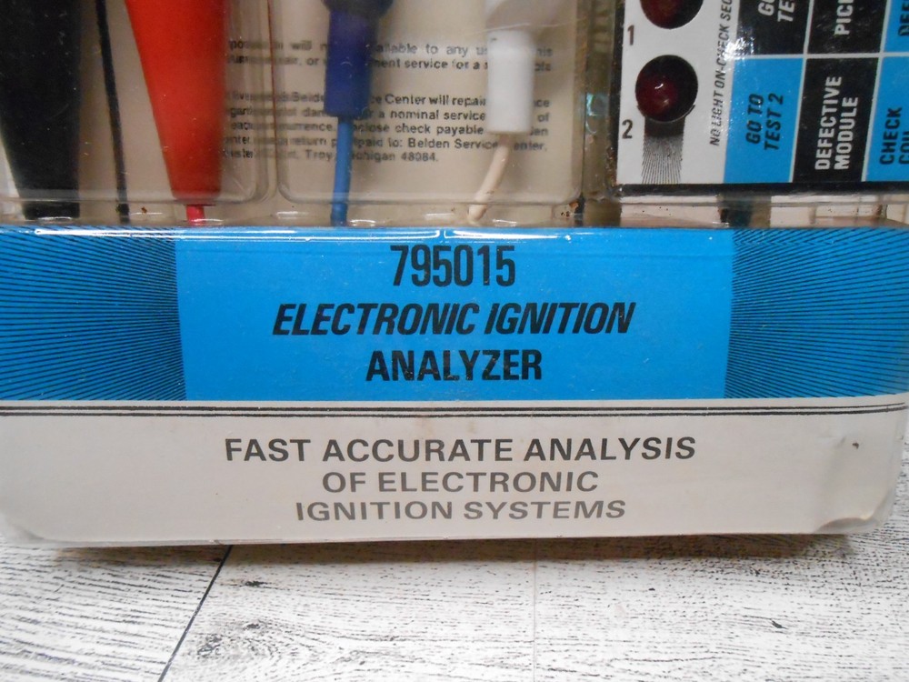 Belden Power Path Electronic Ignition Analyzer 795015 Testing Tool