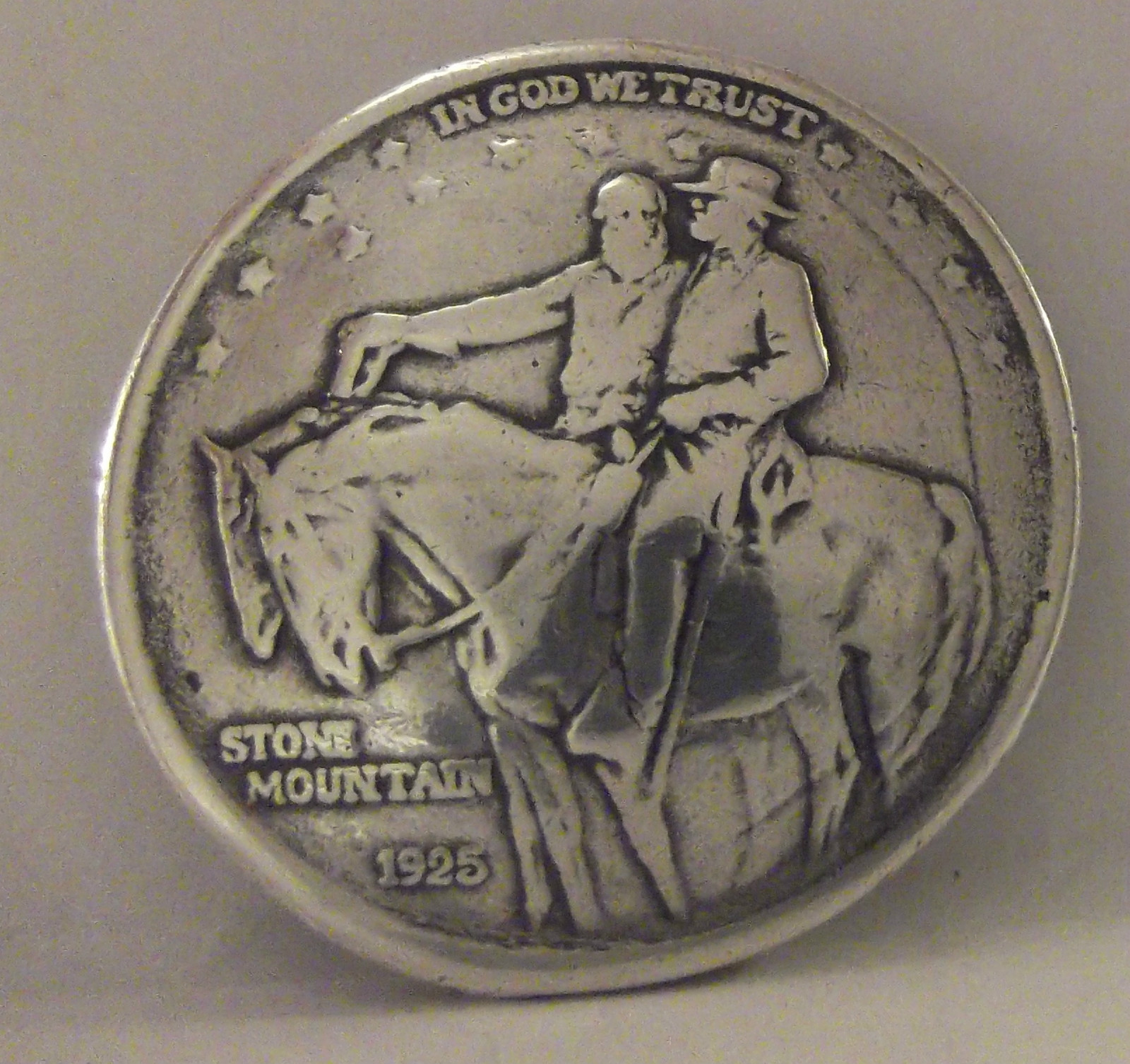 1925 STONE MOUNTAIN CONCHO CONFEDERATE CIVIL WAR MEMORIAL TO THE SOUTH SOLDIERS