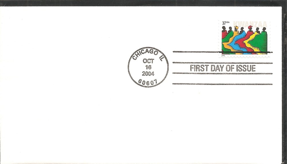 US SC # 3881 Kwanzaa FDC. Ready For Cachet