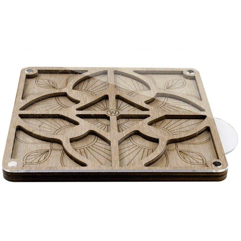 Plywood Bead Organizer Multiple cells Needlework storage organizer
