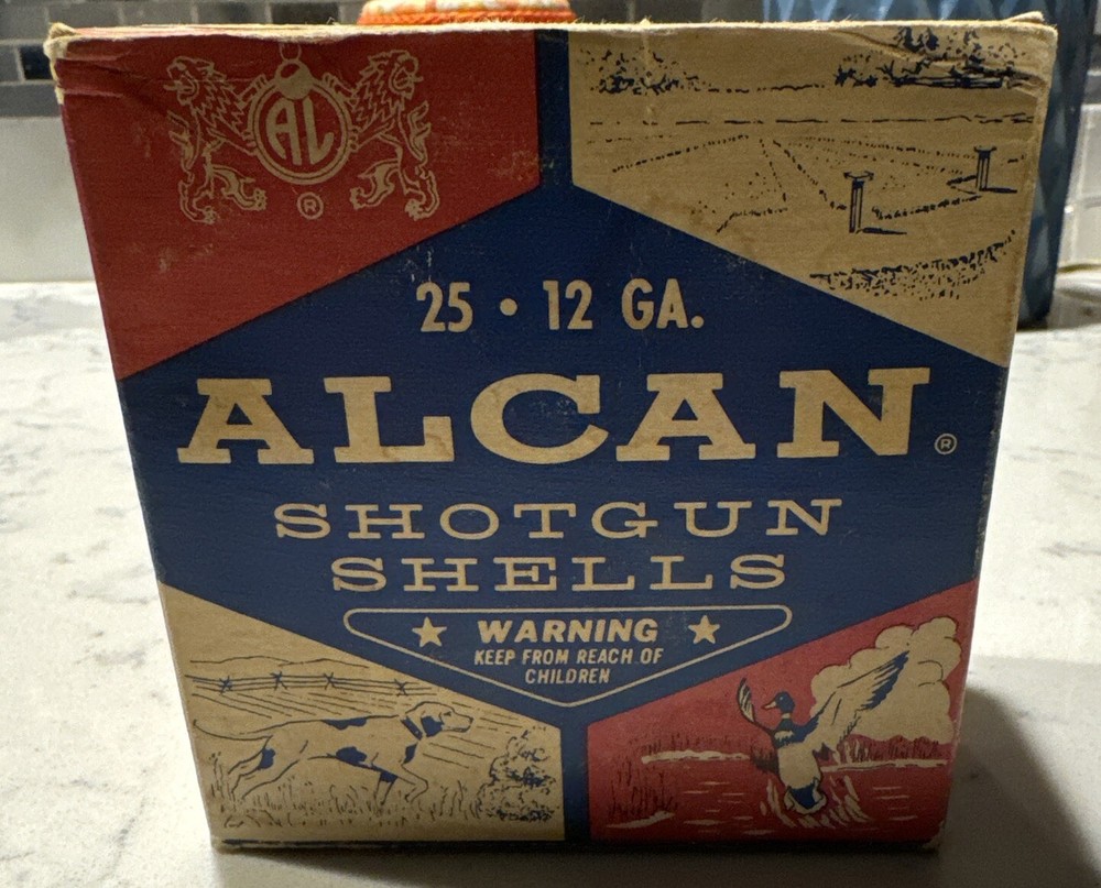 ALCAN Shotgun Shells GAMEMAX Box - 12 Gauge -Empty Box