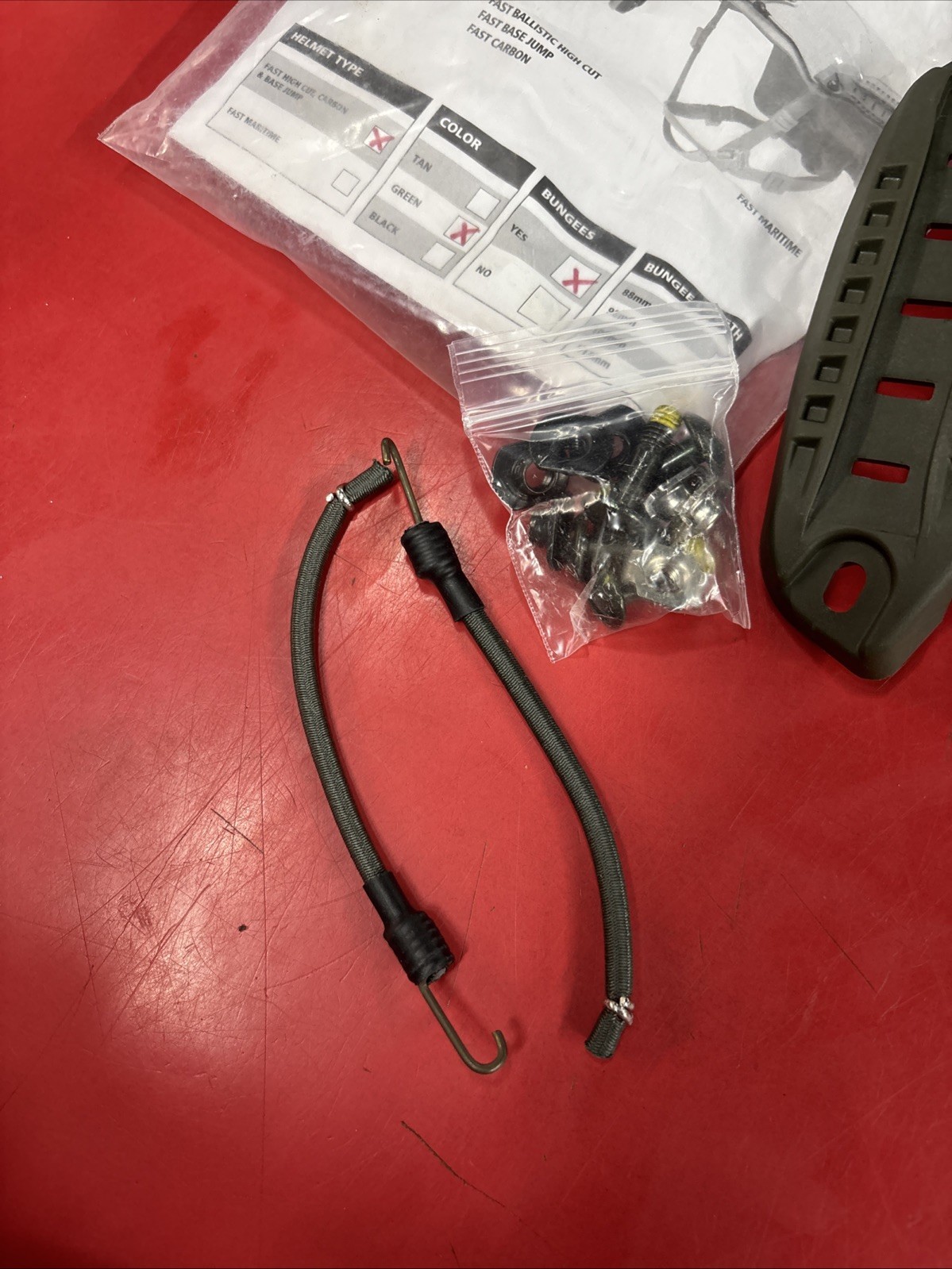 Ops-Core Fast Replacement Side Rails (ARCS) Green M/L