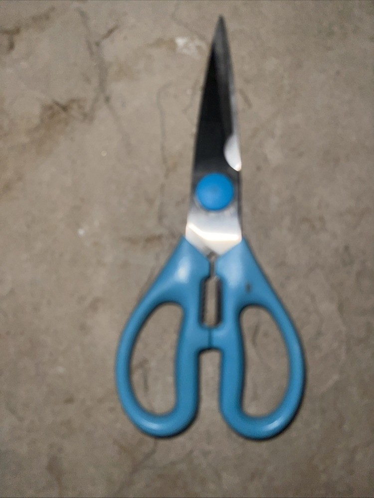 Chicago Cutlery Kitchen Shears Blue Handle