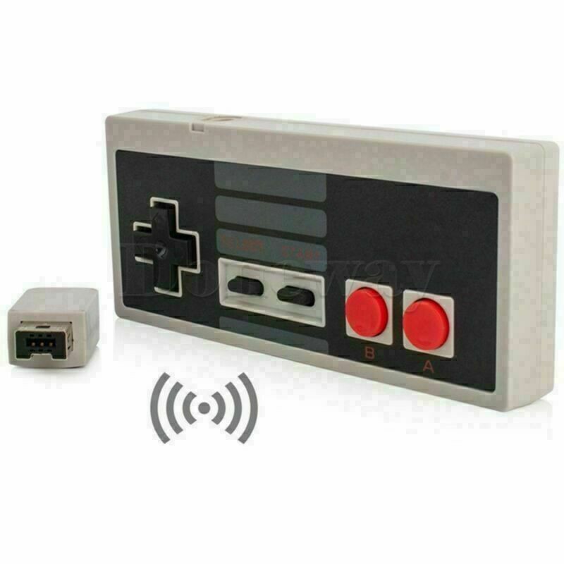 Fit For NES Mini Classic Edition Console Wireless Controller Gamepad Joypad Set