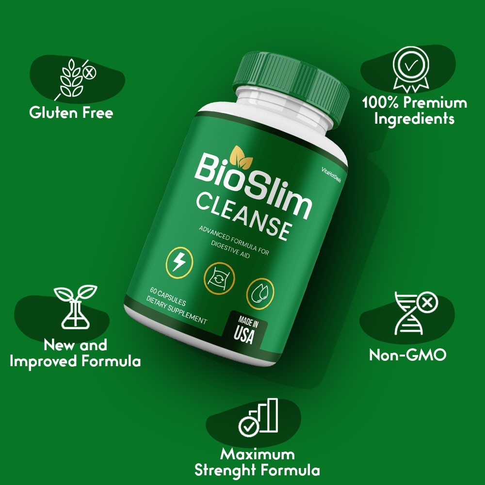 BioSlim Capsules, Advanced Formula, Bio Slim Cleanse Supplement (10 pack)