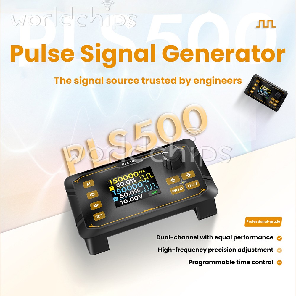 Signal Generator Module 2CH Adjustable Dead zone PWM Pulse Frequency Duty Cycle