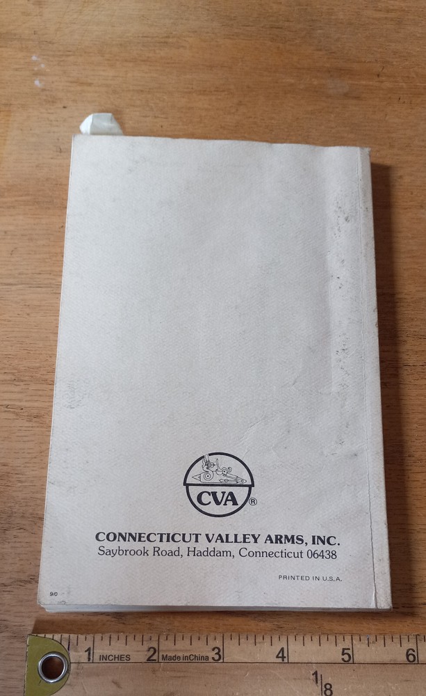 CVA Muzzleloader Hunter's Handbook - Used
