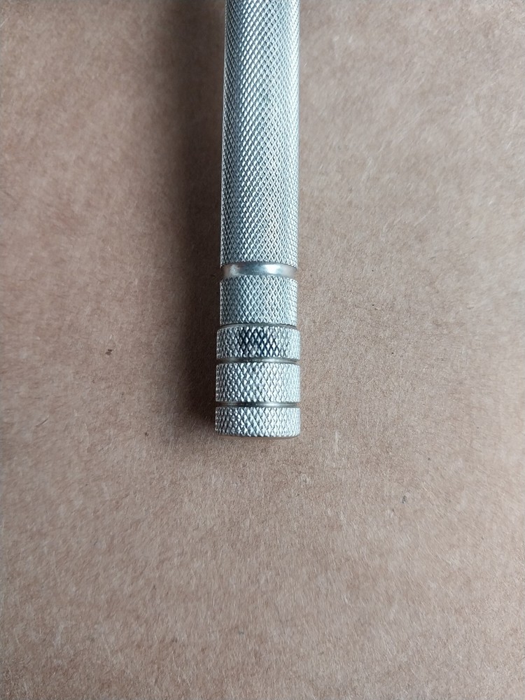 Vintage 1950 Gillette Super Speed Safety Razor Notched Post No Date Code
