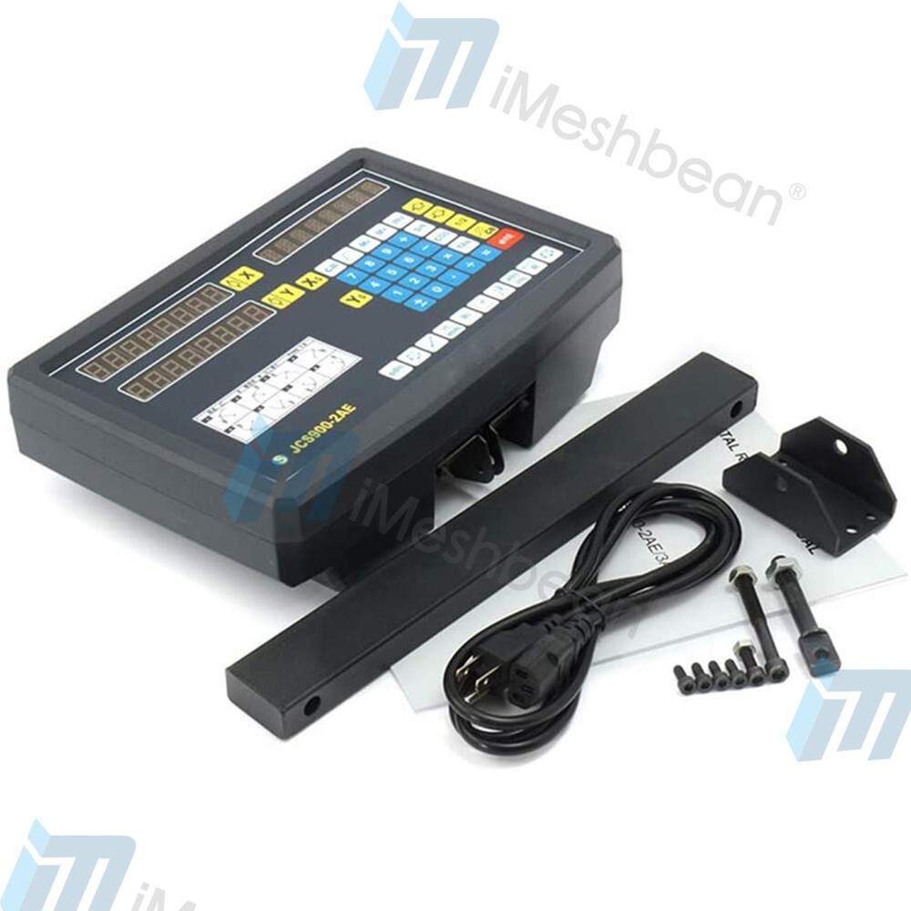 Digital Readout 12" & 30" Linear Scale w/ DRO 2 Axis Kit for Bridgeport Mill