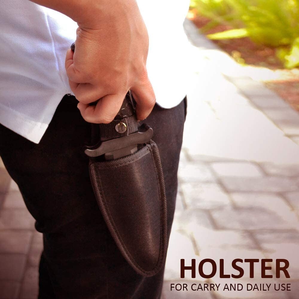 Stun Gun OnGuard with Flashlight | 110 Lumen Resembling Real Knife