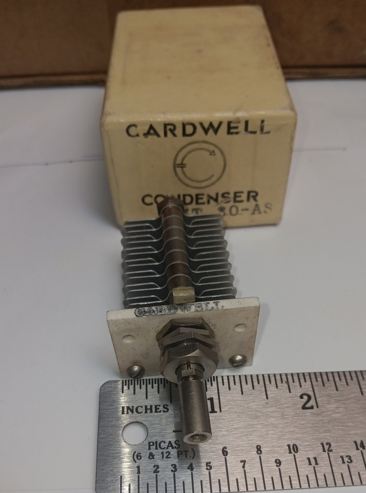 CARDWELL Condenser Variable Air Capacitor ZT-30-AS