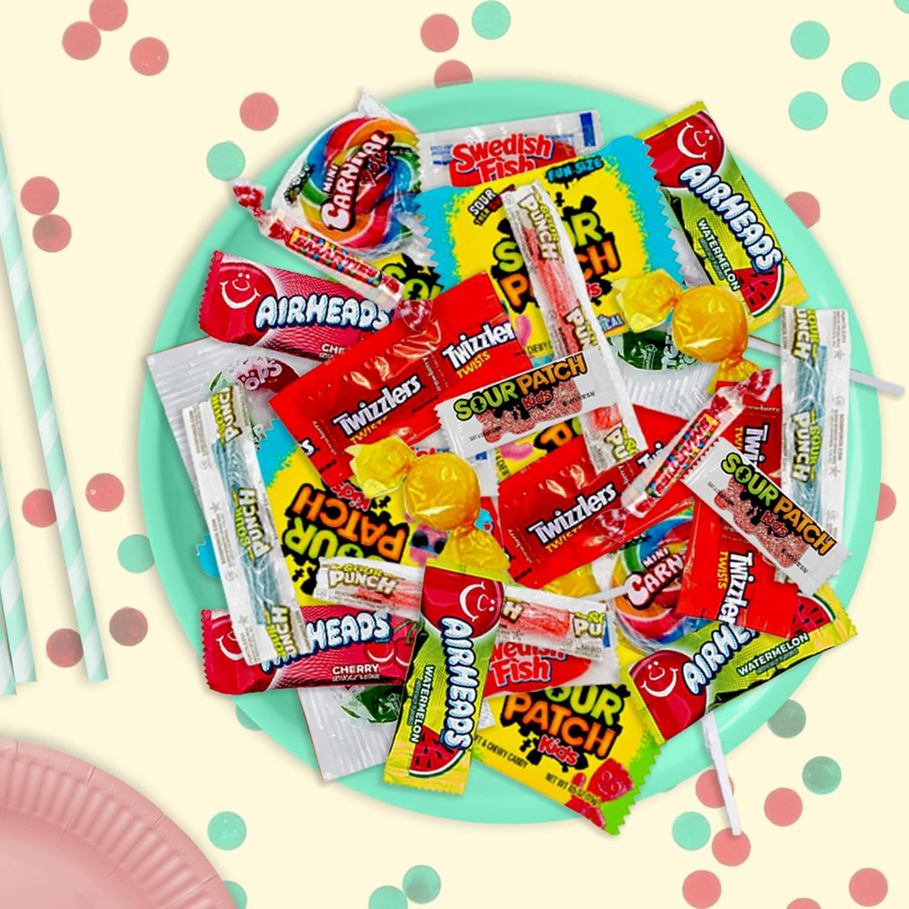 Bulk Candy Variety Pack - 1 Lb Bulk Candy Individually Wrapped - Assorted Mix Ca