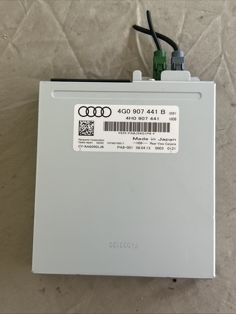 2012 - 2015 AUDI A6 QUATTRO REAR VIEW Reverse Camera Control Module