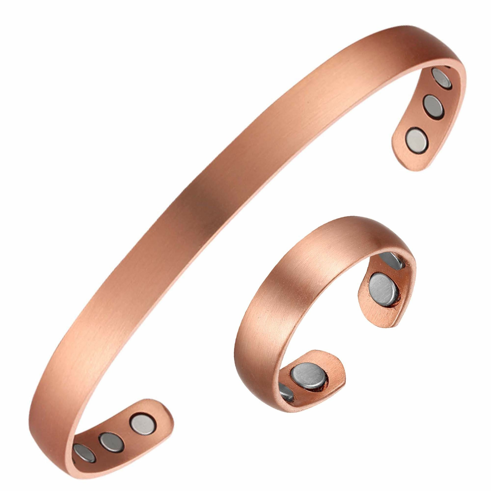 Elegant Pure Copper Ring Arthritis Pain Relief Joint Pain Max Magnets Men Women