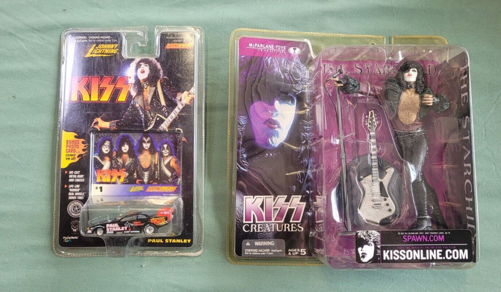 KISS ~ McFarlane Toys 2002 ~ Creatures Paul Stanley The Star Child Action Figure