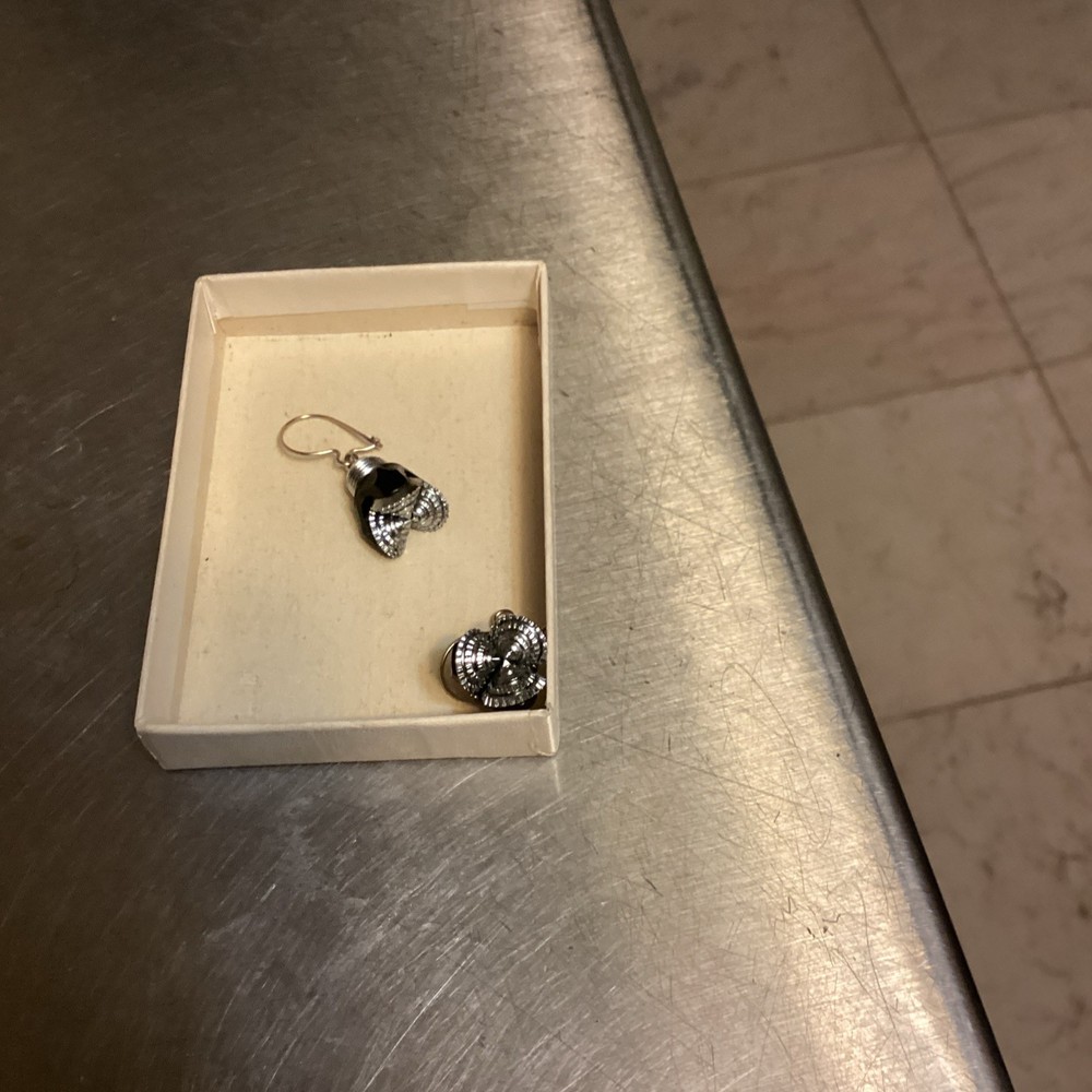 Tricone Drill Bit Earrings- Unique!