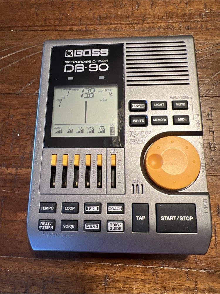 Boss DB-90 Dr. Beat Metronome Tested Working