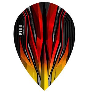 Harrows Fire Pear Dart Flights
