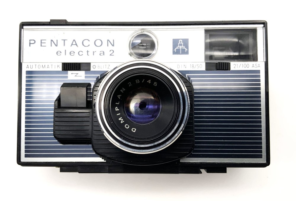 Pentacon electra 2 Compact Camera With Domiplan 45mm 1:2,8 35mm