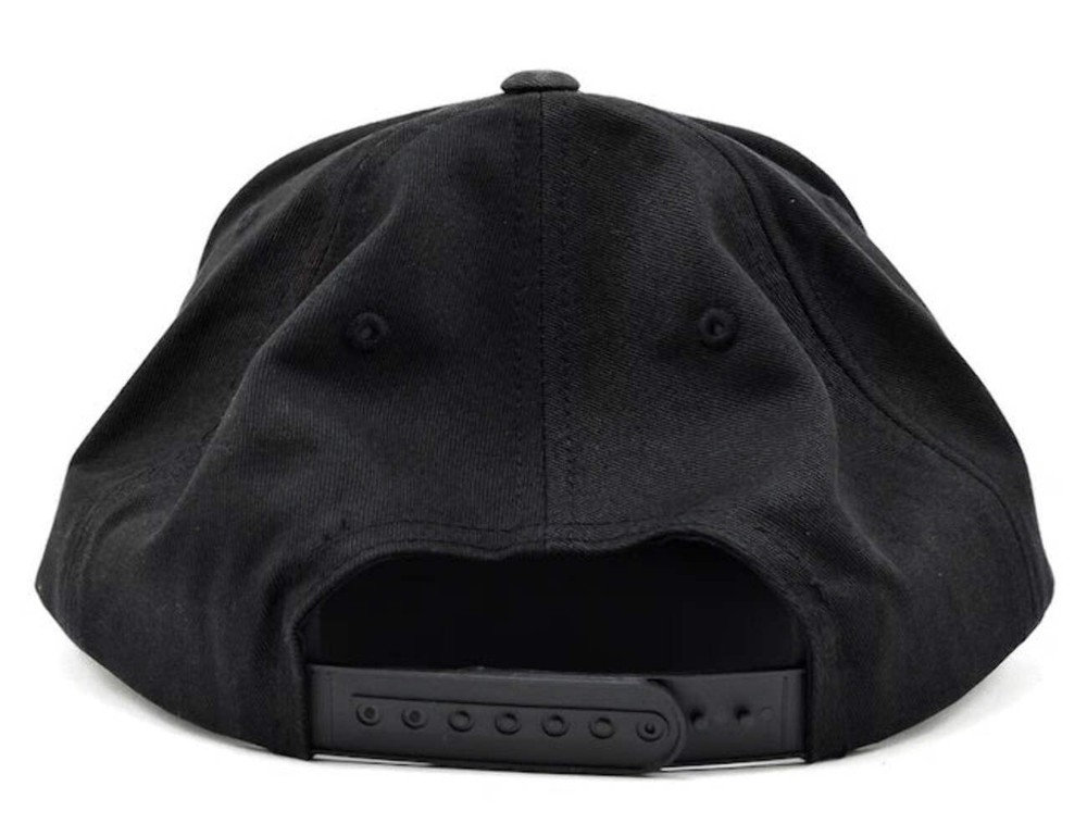 Kyosho KA30004B Snap Back Hat (Black) One Size fits All, Adjustable
