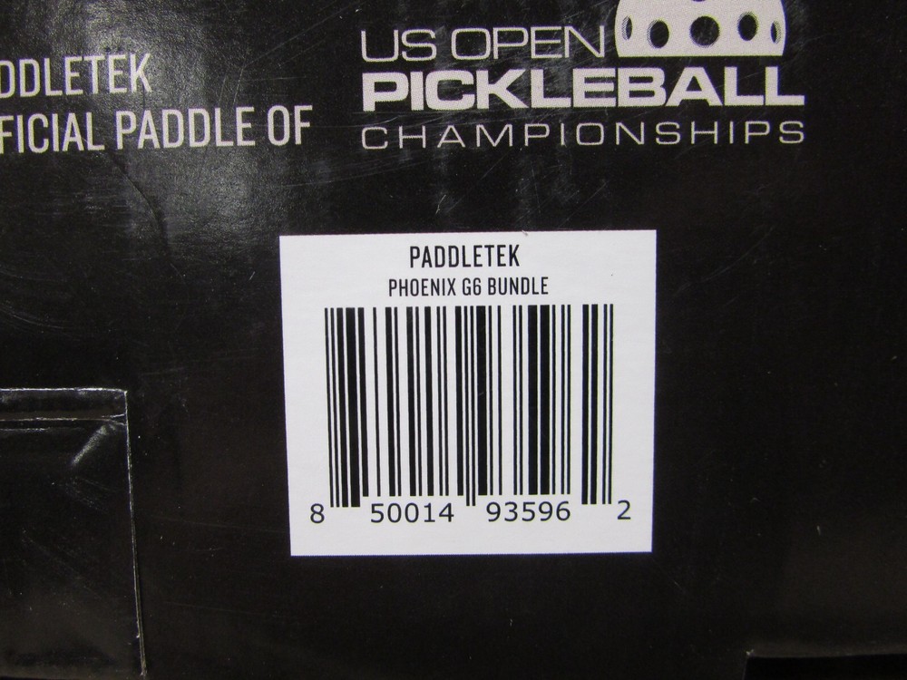 Paddletek Phoenix G6 Composite Bundle, 2 Player paddle set