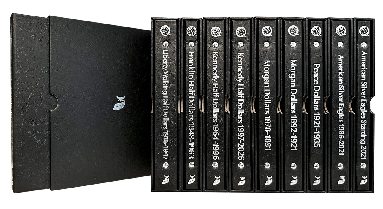 Whitman Prestige™ Album-Liberty Walking Half Dollars: 1916-47 Date/Mintmark Set