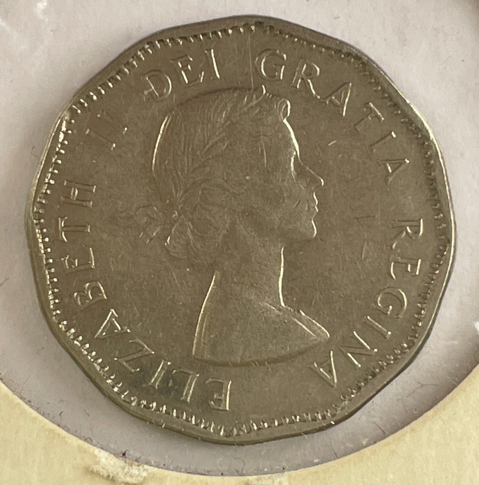 1958 Canada 5 Cent - Nickel T263
