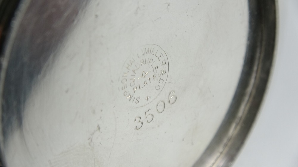 Simpson Hall Miller Quadruple Plate 3506 Small Serving Bowl