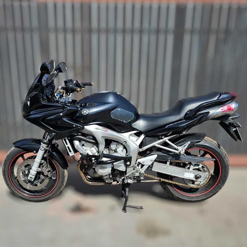 Crash Cage Engine Guard Bar Yamaha FZ6 Fazer (2004-2009) S1 S2 Stunt Gymkhana