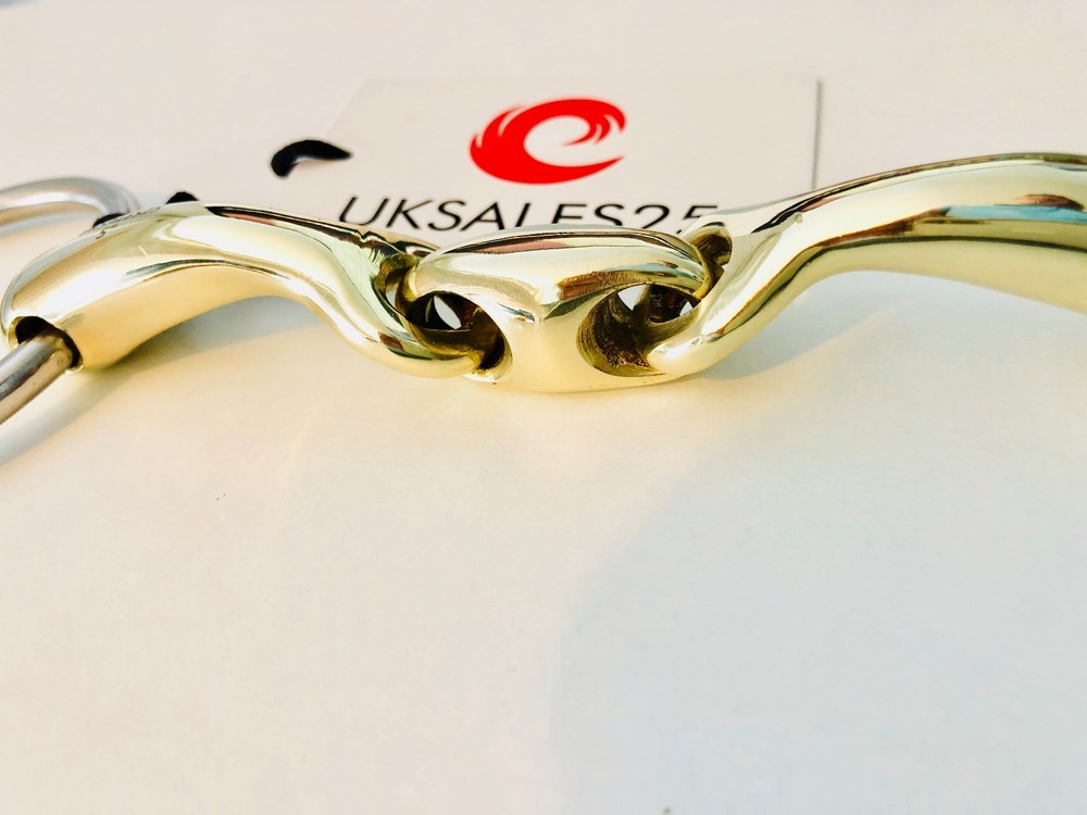 Loose Ring Snaffle Curved Oval MP GS & SS (UKSALES25®) *SAME DAY DISPATCH*