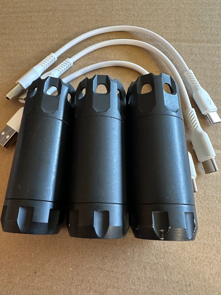 BLASTER Muzzle flash Airsoft Tracer unit AceTech USB Type C LED charge cable inc