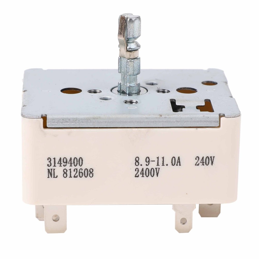 Range Burner Infinite Switch for Whirlpool WP3149400 AP6007666 PS11740783