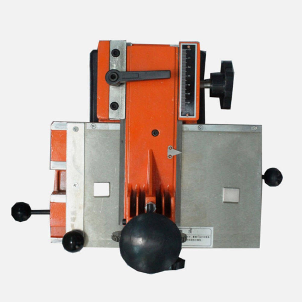 6mm Label Semi-Automatic Sheet Embosser Metal Stamping Printer Marking Machine