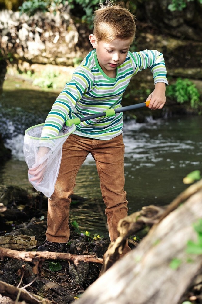 HABA Terra Kids - Scoop Net with Sturdy Adjustable Handle