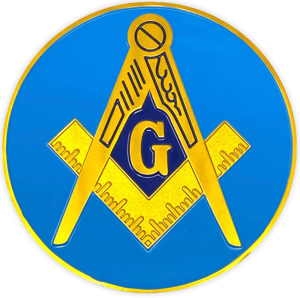 New Freemason Master Mason Car Emblem