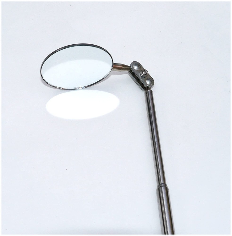 Telescoping Inspection Mirror Retractable Automotive Mechanic Tool Extendable