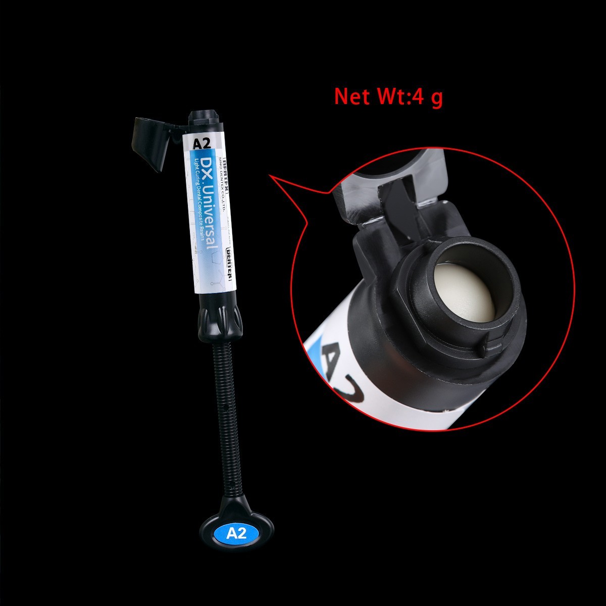 Dental Universal Light Cure Composite Resin A2 /Etching Gel/Bonding Adhesive Kit