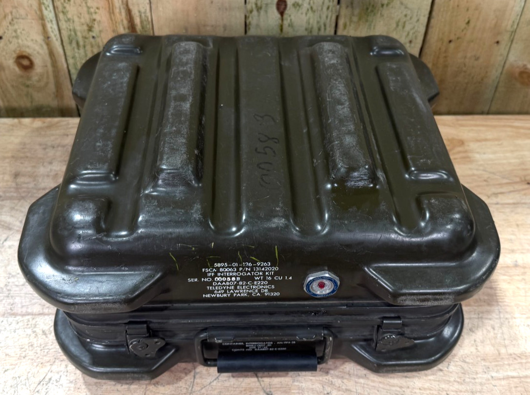 Thermodyne Storage Case 17x15x9.5" Military Waterproof Footlocker Hardigg
