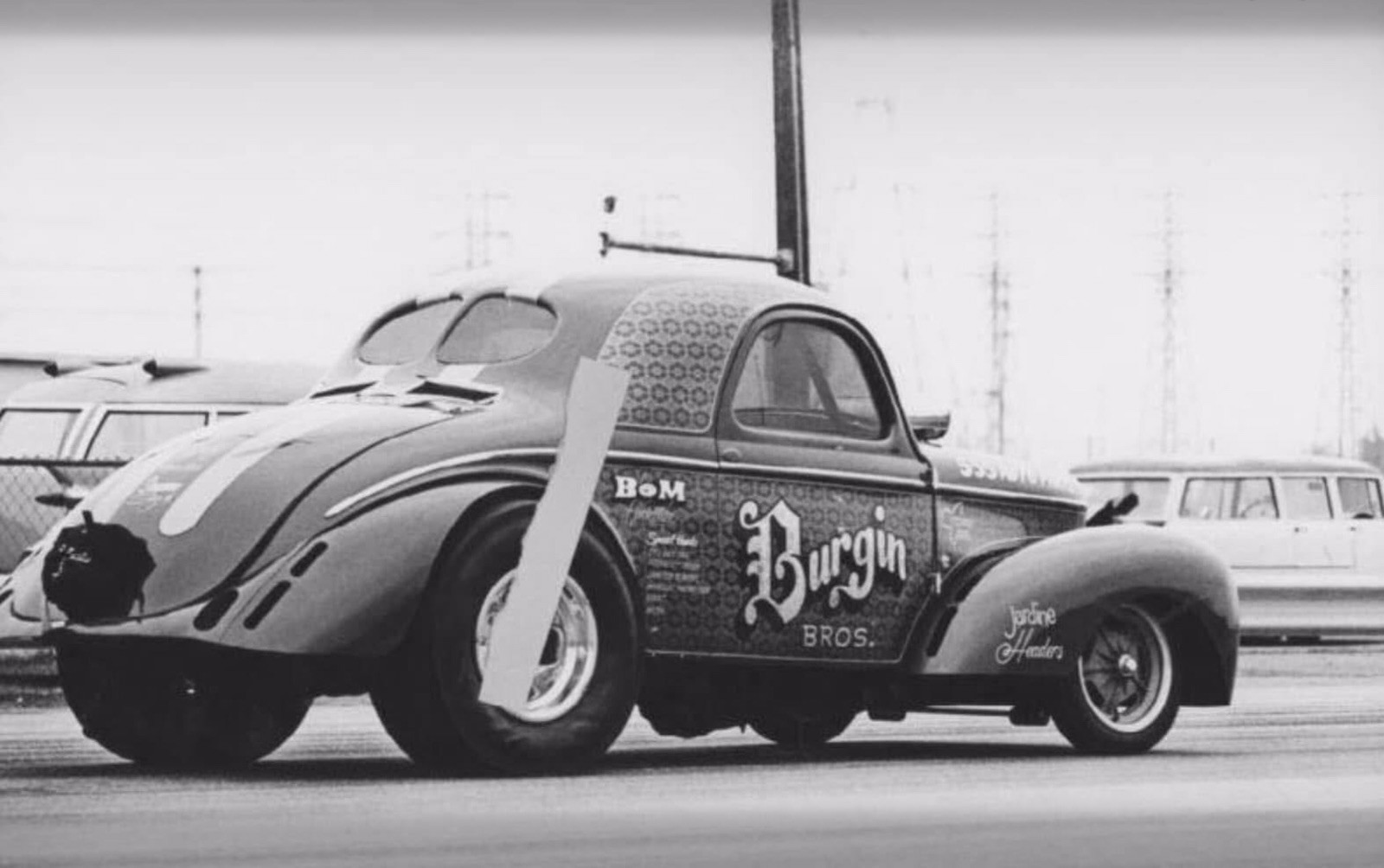 Decals - Burgin Bros. ‘41 Willys gasser, nice!
