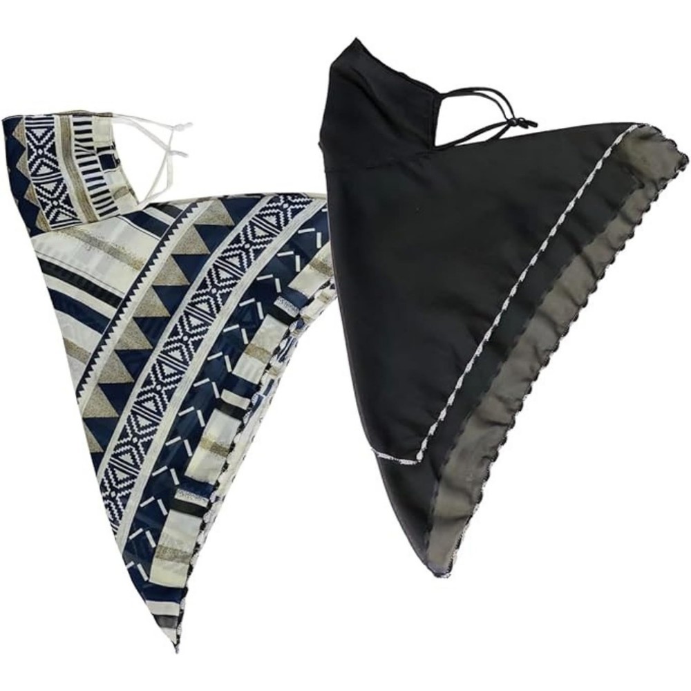 Soft Solution Scarf Mask 2 Count (Pack of 6), Plaid Collection
