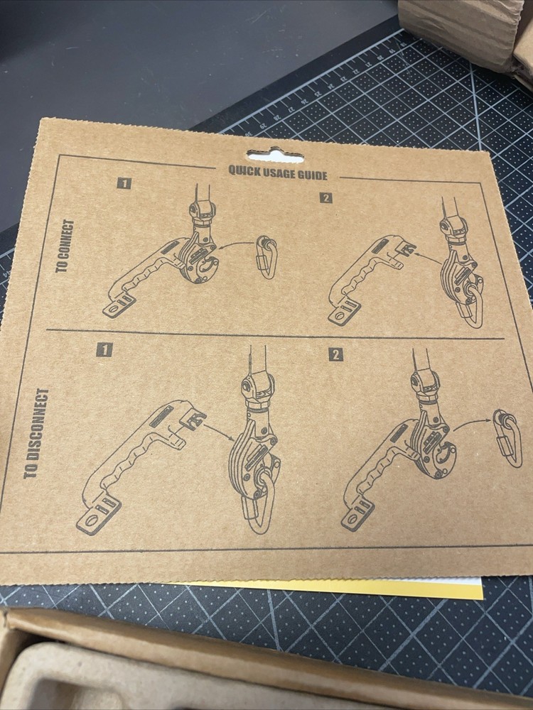 NEW Safety Engineering Self Belay for Climbing