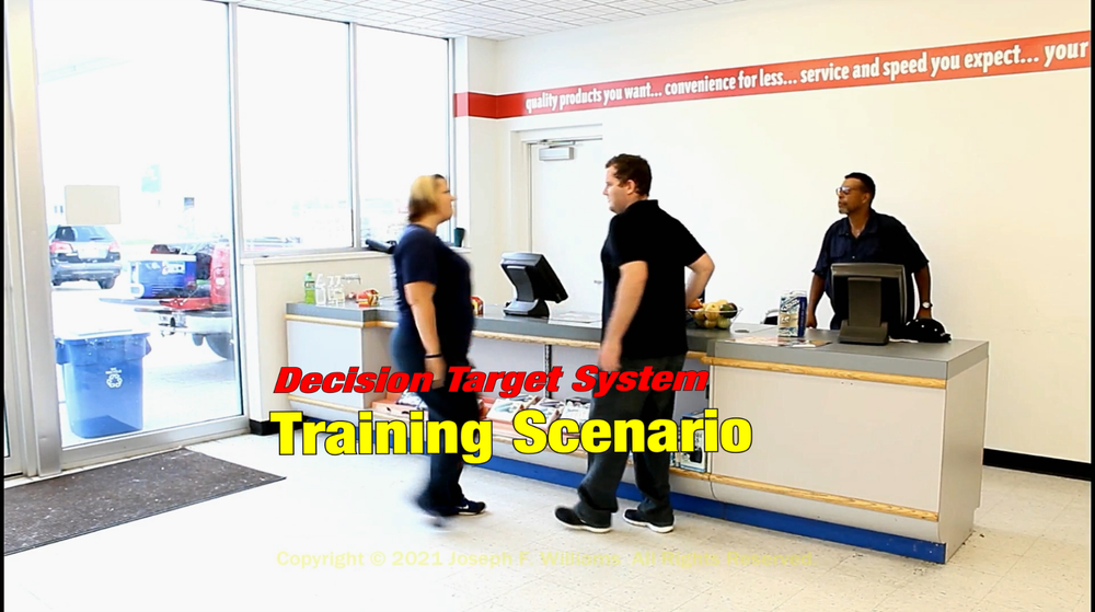 Decision Target System Vol 2 - Dry Fire Laser Training System - 90 Scenarios