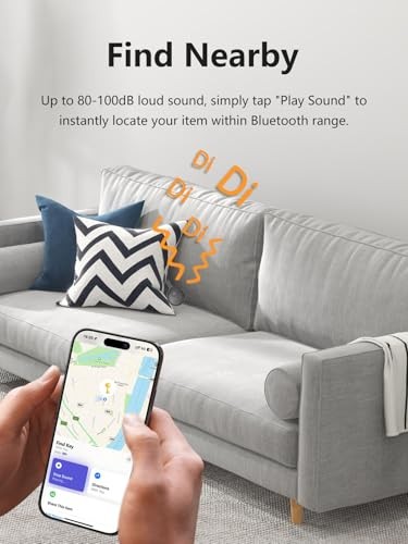 Tracker Tags, Work with Apple Find My (iOS Only), Tracking Device Item Finder