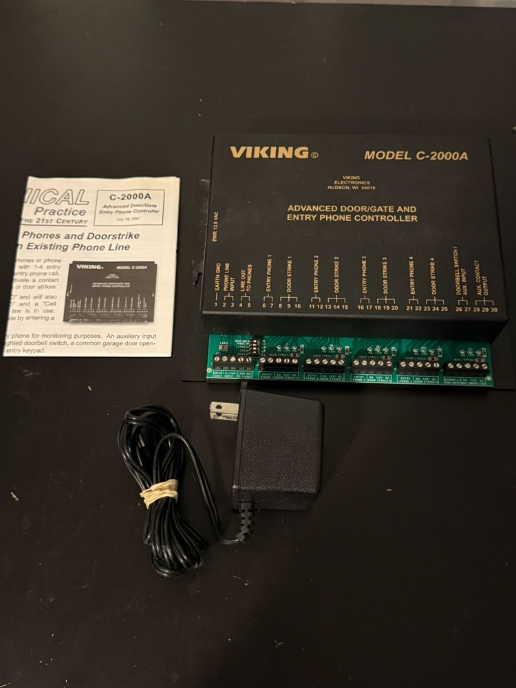 Viking Model C-2000A Advanced Door/Gate and Entry Phone Controller
