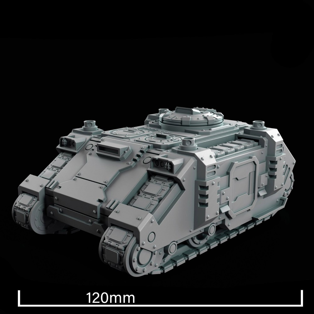 3D Printed tank/carrier APC for the tabletop | Print on Demand