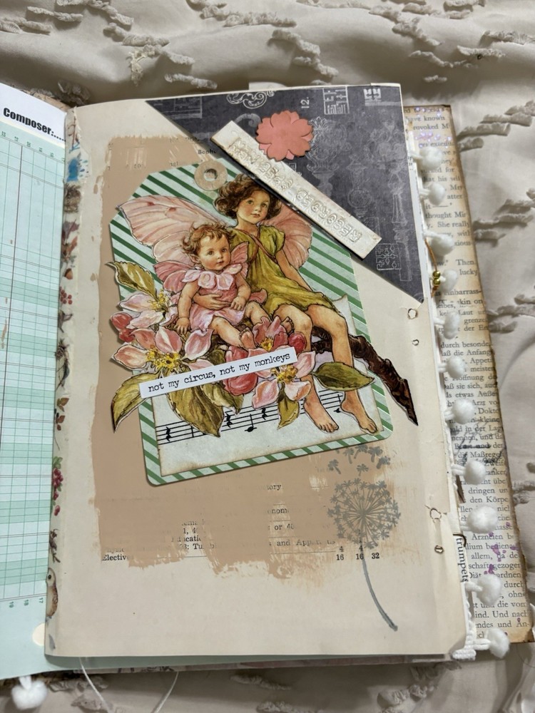 Junk Journal Fairy Themed
