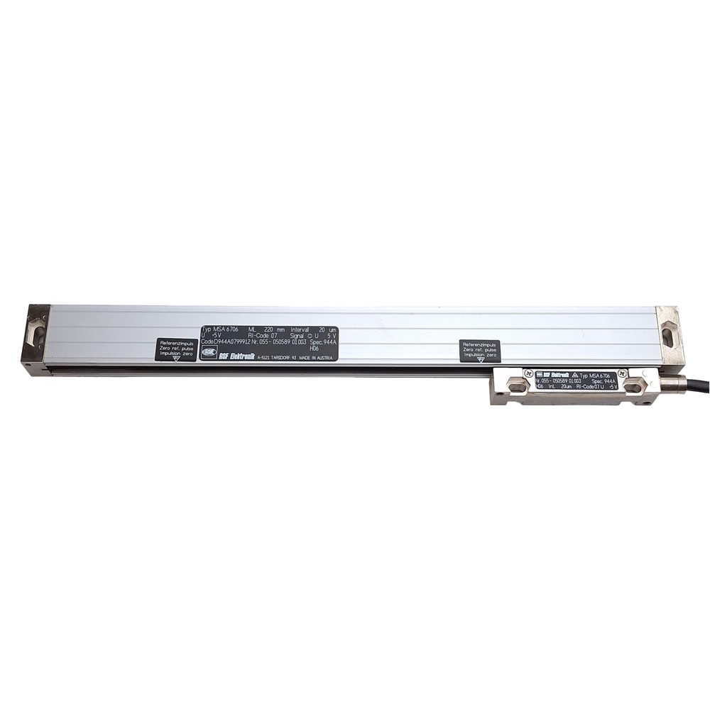 RSF Elektronik MSA 6706 Linear Encoder, 220mm, ±5µm Accuracy, Square Wave, 5VDC