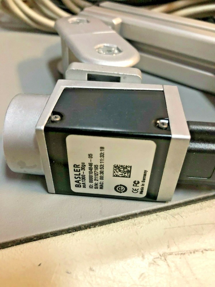 Basler acA 1300-30gc Camera With brackets and cables